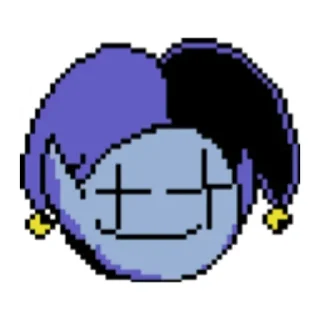 😊 emoji Jevil Telegram sticker 11 of 65