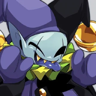😉 emoji jevil Telegram sticker 16 of 43
