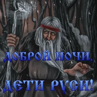 😴 emoji Славяно-арийская мудрость Telegram sticker 21 of 40