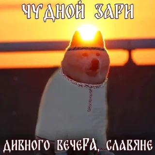 🌇 emoji Славяно-арийская мудрость Telegram sticker 24 of 40