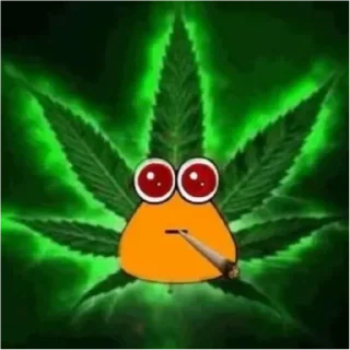 Sticker from Pou