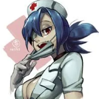 😆 emoji Skullgirls Telegram sticker 22 of 109