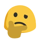🤔 emoji Набор стикеров от @Ctikerubot Telegram sticker 15 of 24