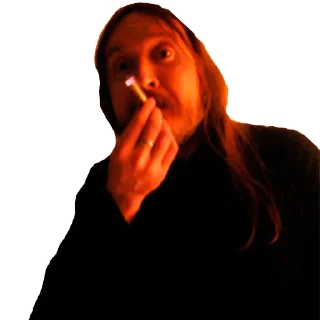 🚬 emoji Егор Летов Telegram sticker 16 of 44