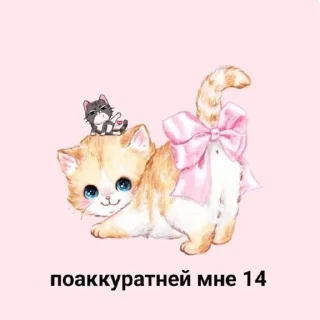 🐱 emoji мои хорошие Telegram sticker 17 of 79