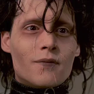 Sticker from edward scissorhands✂️