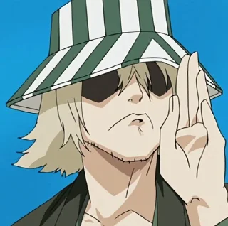 Sticker from Urahara Kisuke
