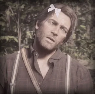 Sticker from I love Arthur Morgan @TgEmodziBot