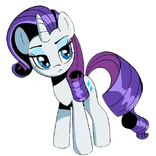 Sticker from Rarity Optimus by @mlpstickers