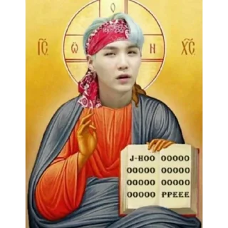 🙇‍♀ emoji @KALISANDROVNA Пикчи с Юнгишей Telegram sticker 18 of 119
