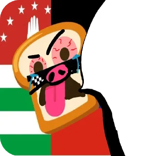 Sticker from Анархо-ДНР