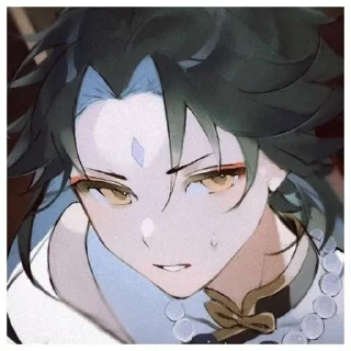🪭 emoji #genshinimpact/сяо @TgEmodziBot Telegram sticker 24 of 106
