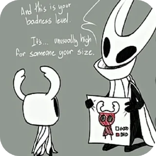 ❤ emoji Hollow knight silsong Telegram sticker 10 of 62