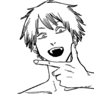 😃 emoji Денджи Telegram sticker 8 of 44