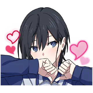 🫶 emoji Кудере-кун 2 @Nyasticks Telegram sticker 4 of 41