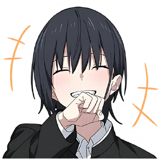 😄 emoji Кудере-кун 2 @Nyasticks Telegram sticker 23 of 41