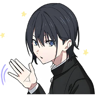 👋 emoji Кудере-кун 2 @Nyasticks Telegram sticker 8 of 41