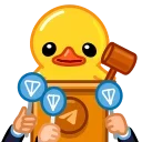 Sticker from Duck+2