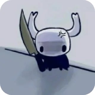 😡 emoji Hollow Knight • @Earth928B Telegram sticker 22 of 35