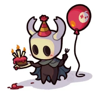 🎂 emoji Hollow Knight • @Earth928B Telegram sticker 18 of 35