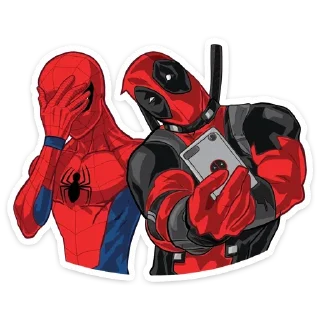 ☺️ emoji Человек-паук @stickerdom Telegram sticker 24 of 28