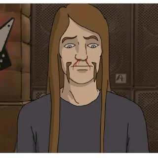 Sticker from metalocalypse:by Мох