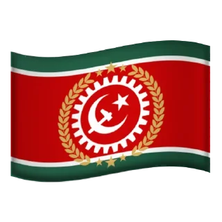 Sticker from Non-unicode flags