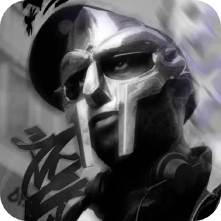 😐 emoji MF DOOM • @Earth928B Telegram sticker 13 of 50