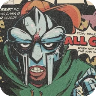 😡 emoji MF DOOM • @Earth928B Telegram sticker 22 of 50