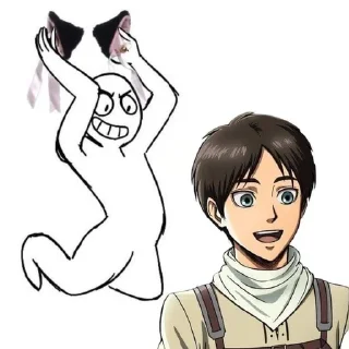 Sticker from Эрен котик