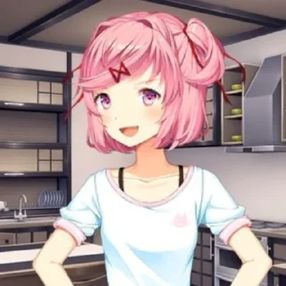 Sticker from Doki doki