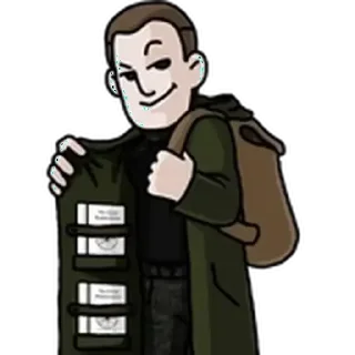 😏 emoji Tarrant Brenton sticker pack ➡️ @Ctikerubot Telegram sticker 7 of 113