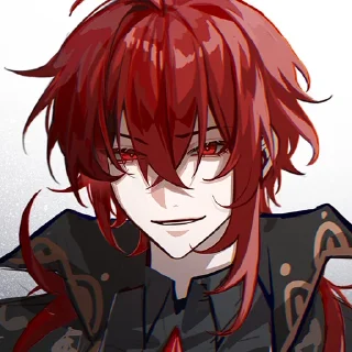 🥰 emoji кица дилюк Telegram sticker 17 of 60