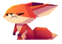 😡 emoji Little Cute Fox Telegram sticker 19 of 24