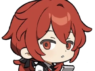🔥 emoji Дилюк - @Tg_stickersu Telegram sticker 13 of 24