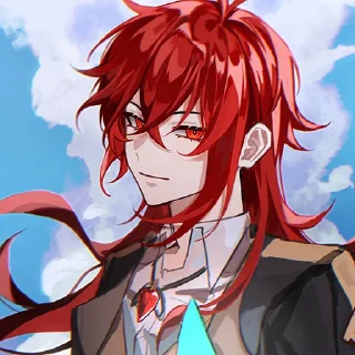 ☺️ emoji кица дилюк Telegram sticker 22 of 60
