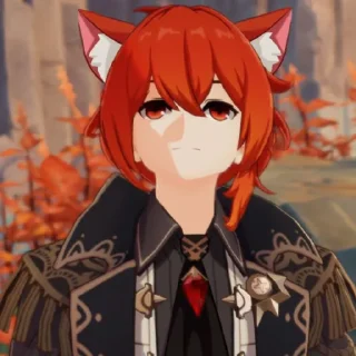😼 emoji Дилюк Telegram sticker 17 of 120