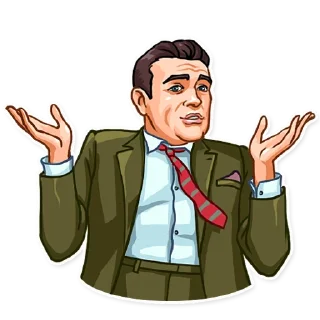 🤷‍♂️ emoji Noir Telegram sticker 15 of 25