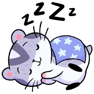 🛌 emoji Хомяк Мох Telegram sticker 8 of 48