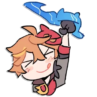 👏 emoji Tartali [Genshin impact] by raintides @keiriststicks Telegram sticker 12 of 23