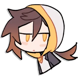 😒 emoji Tartali [Genshin impact] by raintides @keiriststicks Telegram sticker 6 of 23