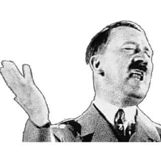 Sticker from Adolf Hitler
