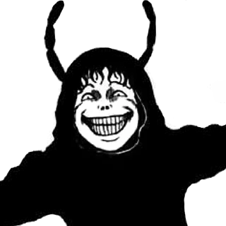 😃 emoji Дзюндзи Ито Telegram sticker 8 of 50