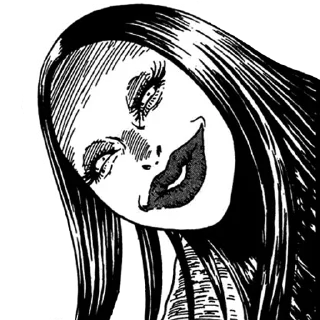☺️ emoji Дзюндзи Ито Telegram sticker 24 of 50