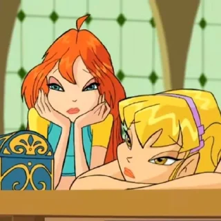 🫠 emoji Winx Telegram sticker 5 of 118