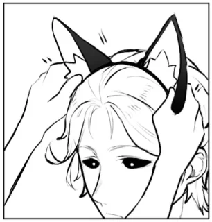 🐱 emoji всього лиш людина @s32r11ml Telegram sticker 3 of 10