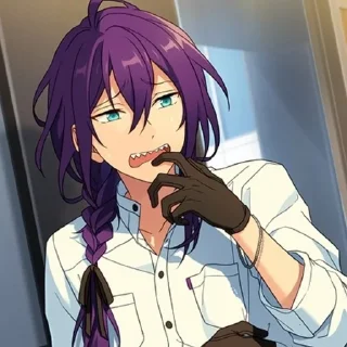 🍇 emoji Mayoi Ayase enstars || @ctcxd Telegram sticker 7 of 79