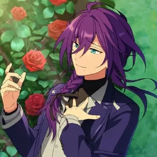 🍇 emoji Mayoi Ayase enstars || @ctcxd Telegram sticker 21 of 79