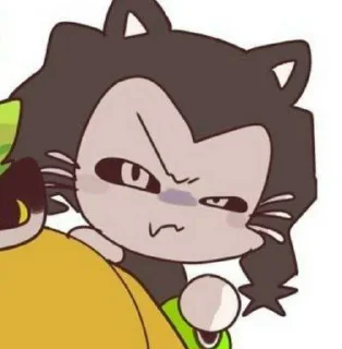 😡 emoji Мичи!!🖤@CIbROK ➡️ @Ctikerubot Telegram sticker 6 of 41
