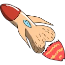 🚀 emoji Dick Telegram sticker 6 of 16